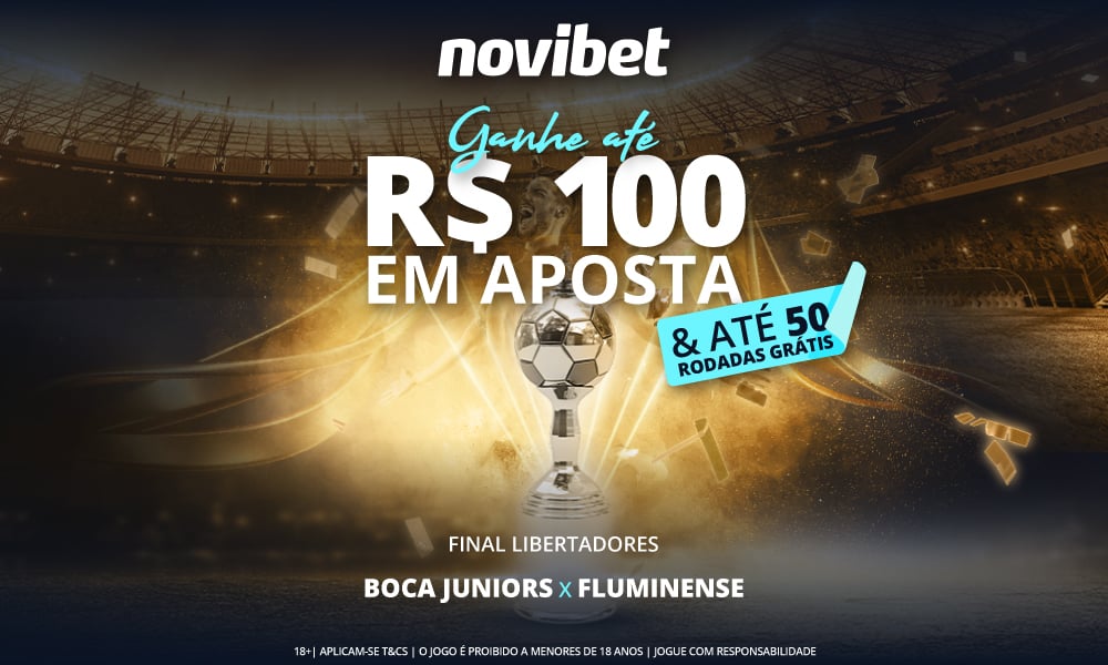 Aposta esportiva novibet para a final da libertadores